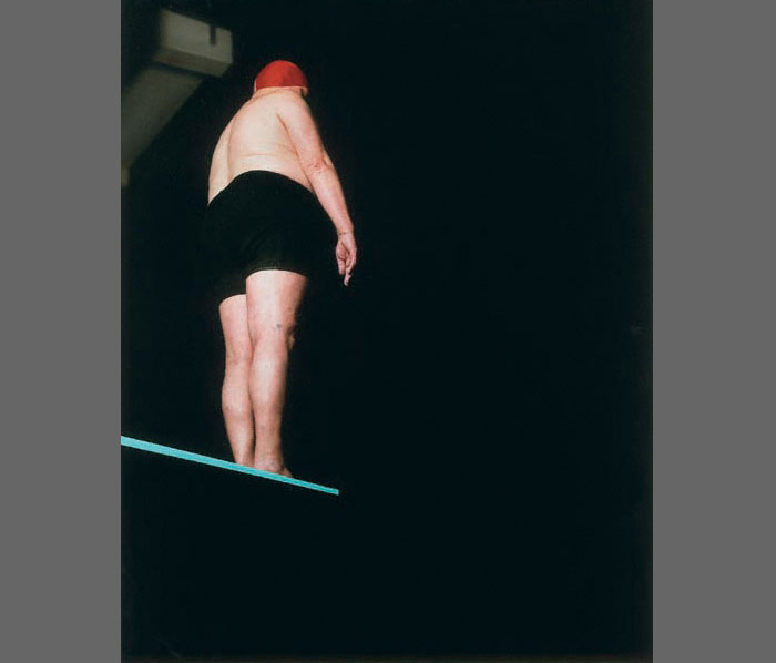 Burkhard Philipp von Harder | MAN ON THE DIVING BOARD | SWIMMERS